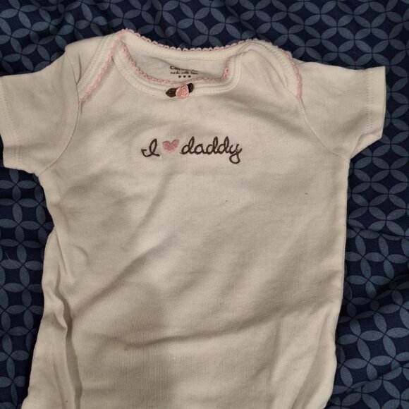 i love daddy onesie 3 months - Picture 3 of 6